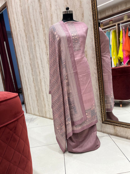 Pashmina Digital print suit