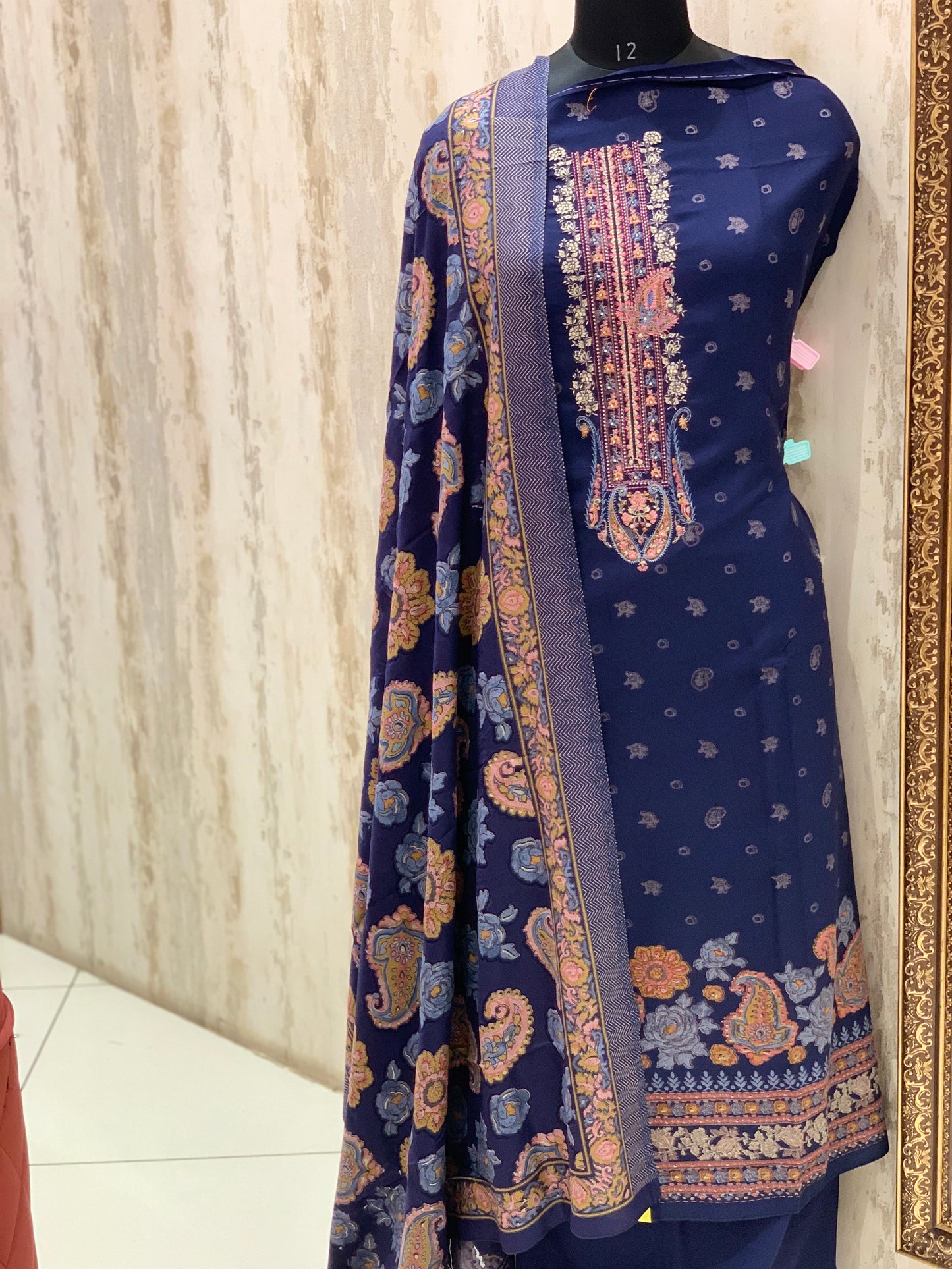 Pashmina woolen suit