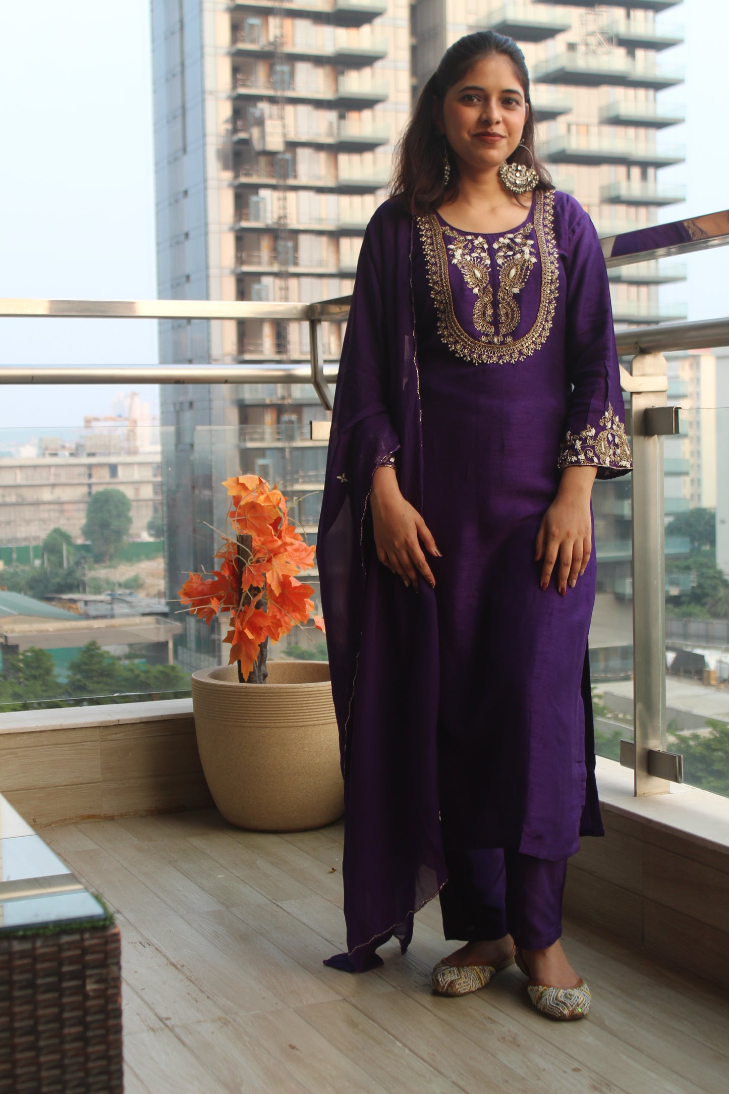Silk Suit Set